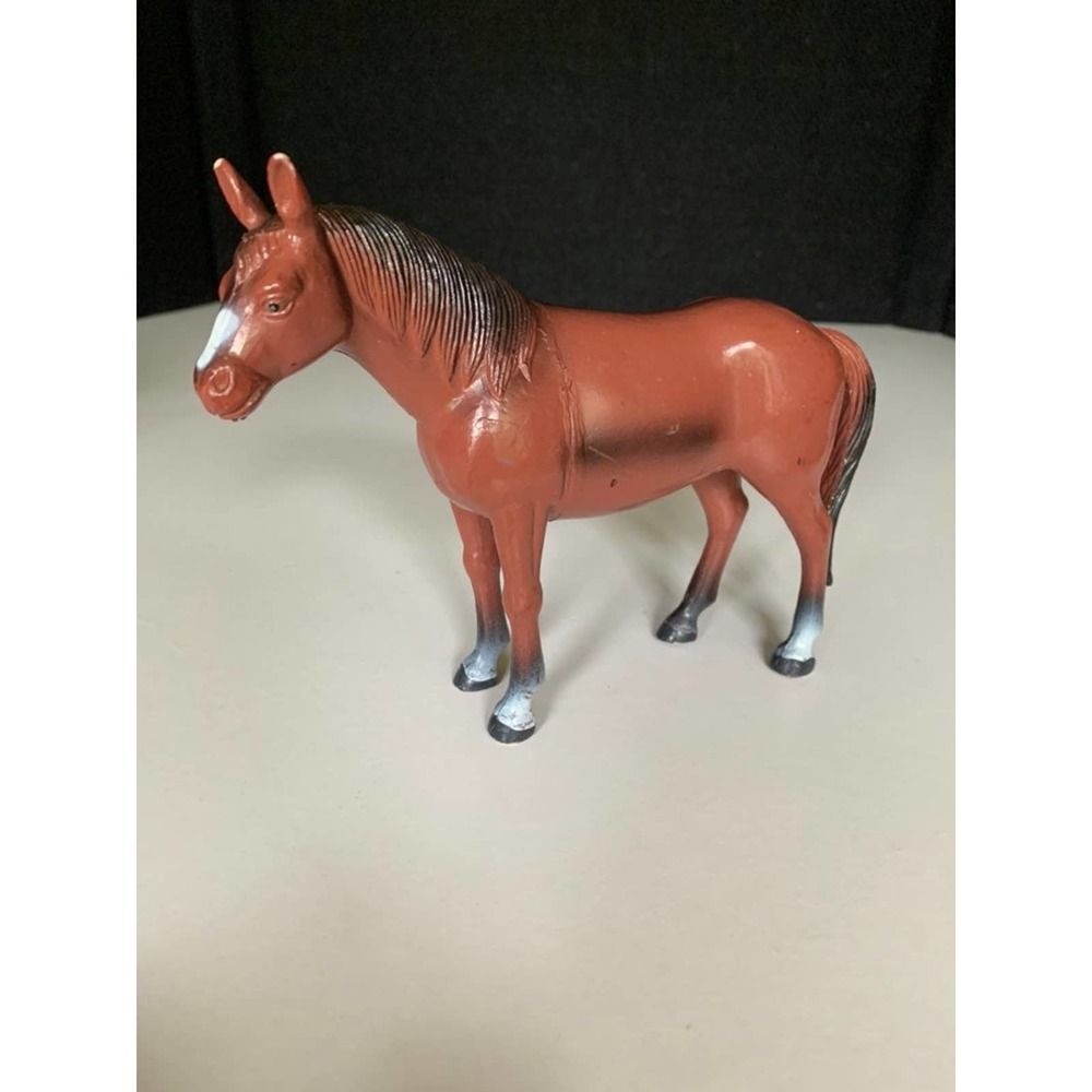 Boley Horse Action Figure 5" Brown toy mule